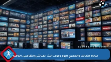 مباراة الزمالك والمصري اليوم وموعد البث المباشر والتفاصيل الكاملة